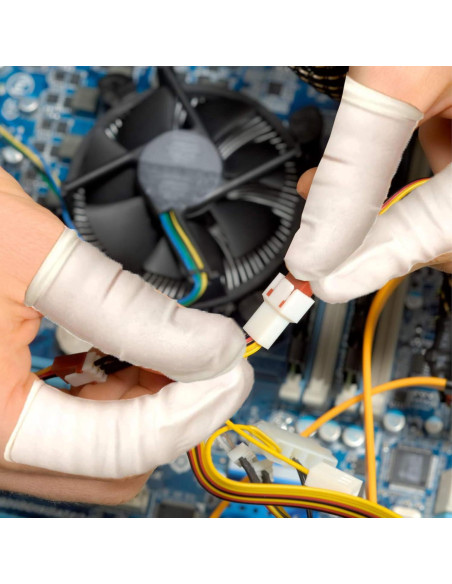 250 Fundas Desechables para Dedos MountainAir - Medianas