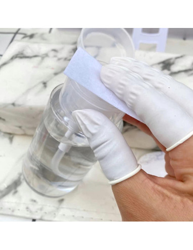 Guantes de Dedo Desechables BTYMS 400 Láttex Pequeños