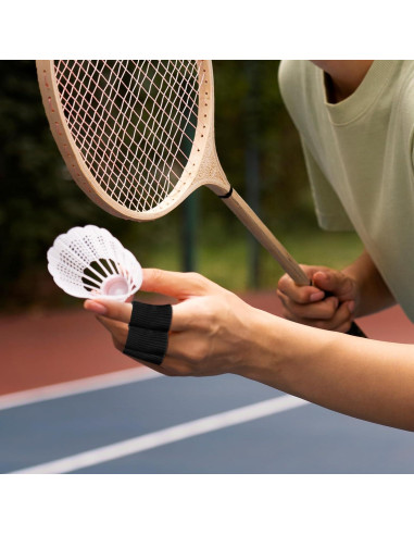 20 Protectores de Dedos Elásticos EupHHonycs - 10 Negros y 10 Arcoíris