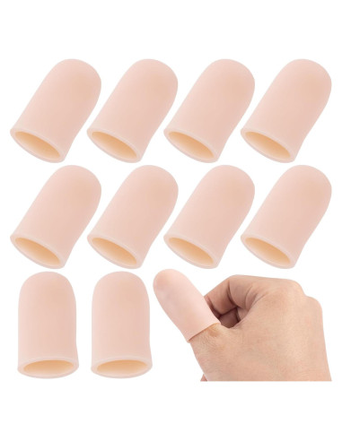 10 Fundas de Gel para Dedos Mxxipp - Alivio Artritis