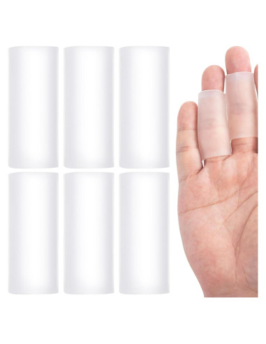 6 Protectores de Dedos de Gel Pndeyo para Artritis y Callos