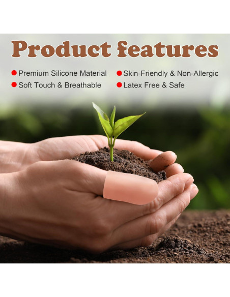 10 Fundas de Gel para Dedos HINZIC - Protector Silicona