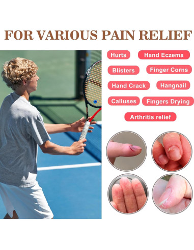 10 Fundas de Gel para Dedos HINZIC - Protector Silicona