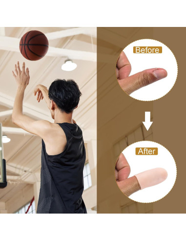 10 Fundas de Gel para Dedos Mxxipp - Alivio Artritis