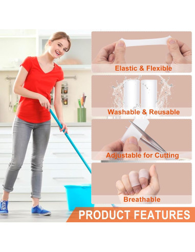 6 Protectores de Dedos de Gel Pndeyo para Artritis y Callos