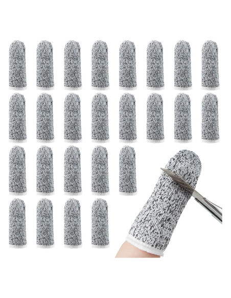 20 Protectores de Dedos Resistentes a Cortes Honoson