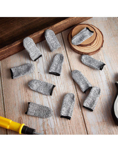 20 Protectores de Dedos Resistentes a Cortes Honoson