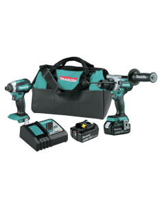 Kit Combo 2 Piezas Makita XT291T 18V LXT Batería 5.0Ah