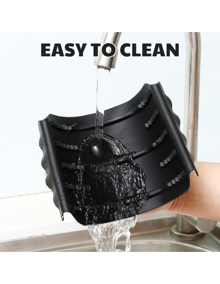 Luxshiny Protectores de Dedos de Silicona para Cortar 2 Pcs