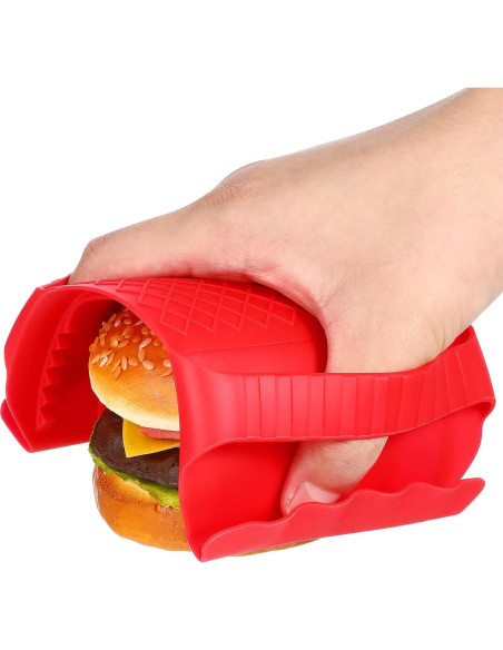 Luxshiny Protectores de Dedos de Silicona para Cortar 2 Pcs