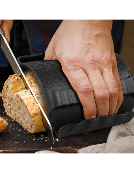 Luxshiny Protectores de Dedos de Silicona para Cortar 2 Pcs