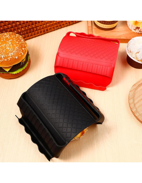 Luxshiny Protectores de Dedos de Silicona para Cortar 2 Pcs