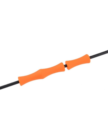 Protector de Dedos para Arquería YLS Silicona Naranja