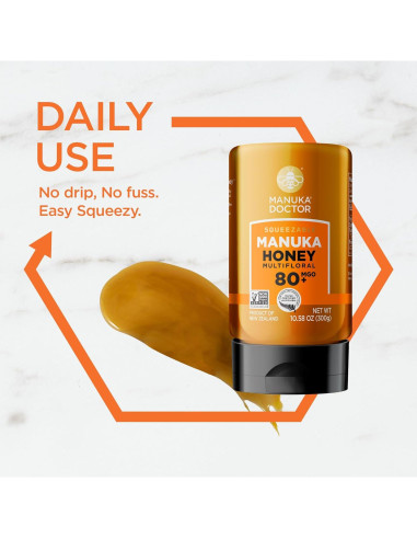 Miel de Manuka Multifloral Manuka Doctor 300 g MGO 80+