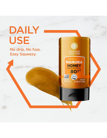 Miel de Manuka Multifloral Manuka Doctor 300 g MGO 80+