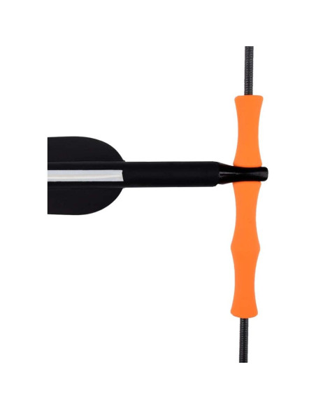 Protector de Dedos para Arquería YLS Silicona Naranja