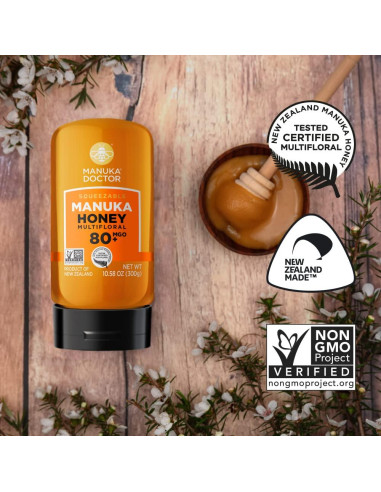 Miel de Manuka Multifloral Manuka Doctor 300 g MGO 80+