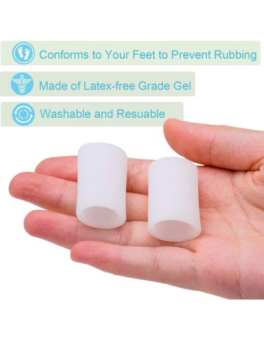 Mangas Protectores para Dedos Povihome - Paquete de 10