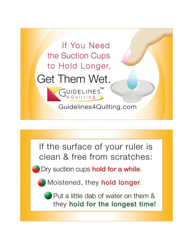 Protectores de dedos para acolchar Guías para acolchar - 2 unidades