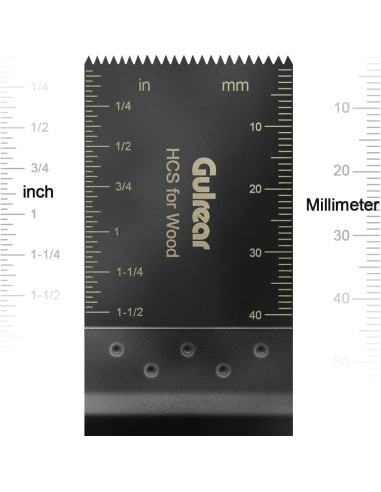 15PCS Cuchillas de Sierra Oscilante Gulrear para Dewalt y Bosch
