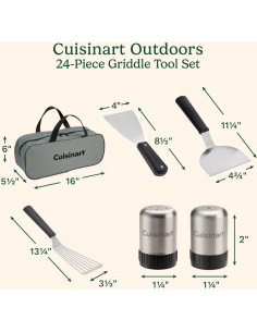 Juego de Herramientas para Plancha 24 Piezas Cuisinart 2