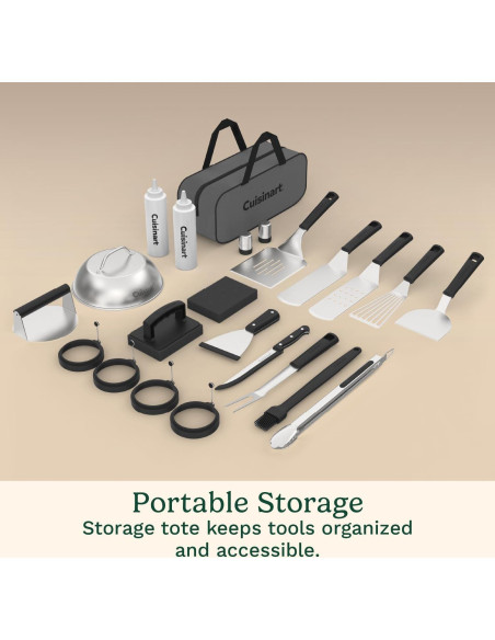 Juego de Herramientas para Plancha 24 Piezas Cuisinart