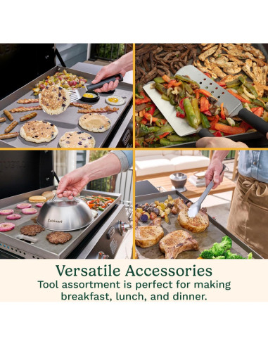 Juego de Herramientas para Plancha 24 Piezas Cuisinart