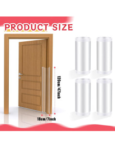 12 Guardias de Puerta TrelaCo Protección Infantil 120x18 cm 2