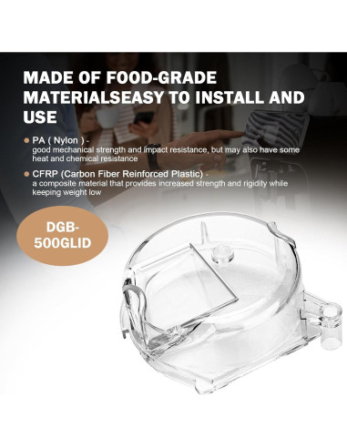 Tapa de Reemplazo DGB-500GLID para Molinillo Cuisinart