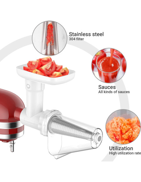 Colador y Picadora de Carne GVODE para Kitchenaid 1,19 kg
