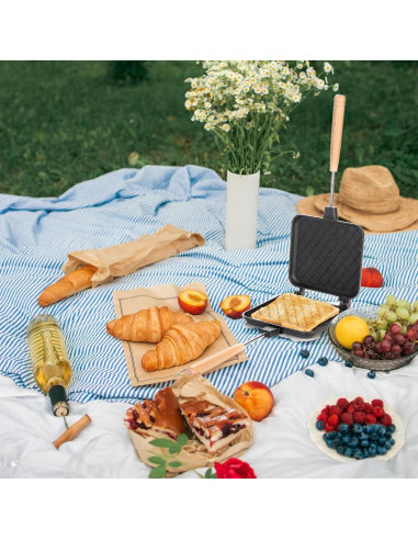 Sartén de Sándwich Caliente Pumtus 38x15 cm Antiadherente