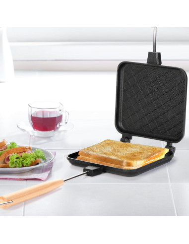 Sartén de Sándwich Caliente Pumtus 38x15 cm Antiadherente