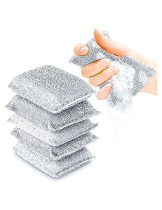 Esponjas de Fregar Spongenator - Paquete de 6 Sin Rayas