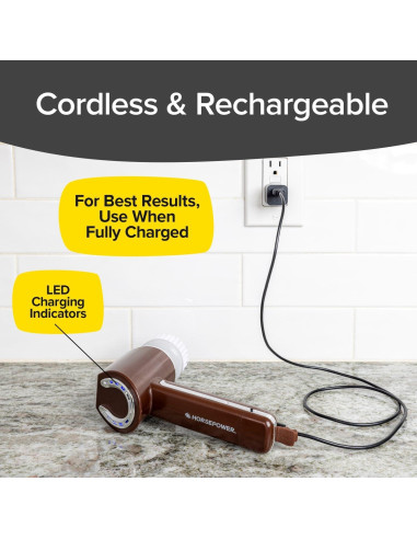 Limpiador Eléctrico Inalámbrico Ruby Horsepower 350 RPM