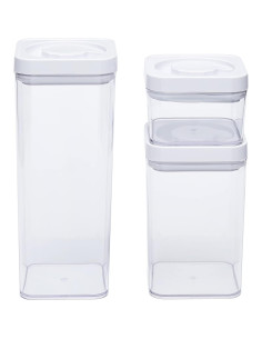 Contenedores de Almacenamiento Amazon Basics 10 Piezas Herméticos 2