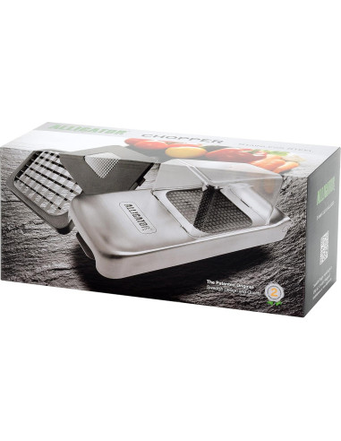 Cortador de Verduras Alligator Manual con 3 Cuchillas de Acero