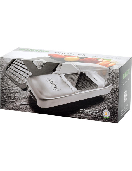 Cortador de Verduras Alligator Manual con 3 Cuchillas de Acero