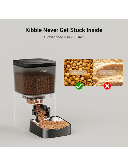 Comedero Automático para Gatos Espelho 4L WiFi Control App