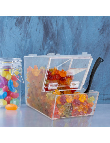 Dispensador de Toppings IneVibe - Contenedor Acrílico 26,67 cm