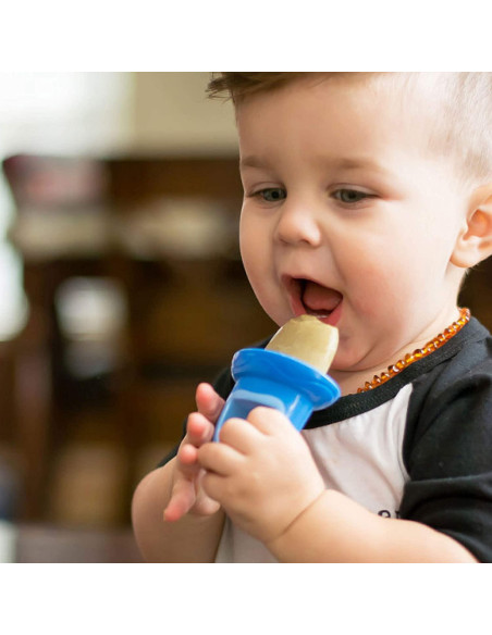 Moldes de Paletas Nuby 1 Paquete 4 Mangos Multicolor