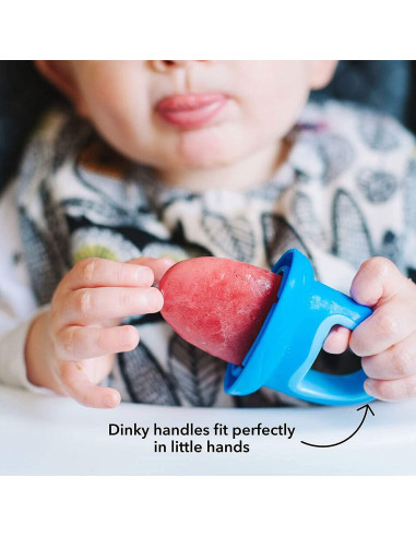 Moldes de Paletas Nuby 1 Paquete 4 Mangos Multicolor