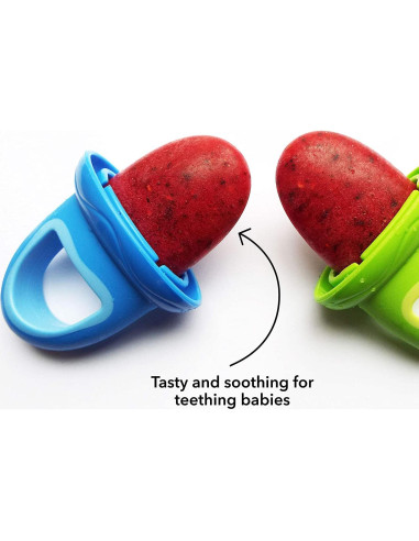 Moldes de Paletas Nuby 1 Paquete 4 Mangos Multicolor