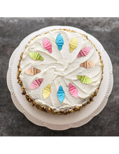 Molde de Helado de Silicona Heyiminy 18 Cavidades Rosa