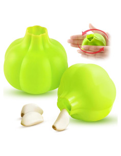 Pelador de Ajo de Silicona GJV Verde 7.49 cm Fácil de Usar