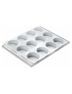 Molde Silikomart BISC02 para Sándwich de Helado 6 Cavidades