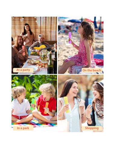 150 Bolsas Desechables Grvntot para Paletas de Hielo 236ml