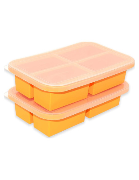 Bandejas de Silicona para Congelar Bangp 2 Piezas 1 Taza