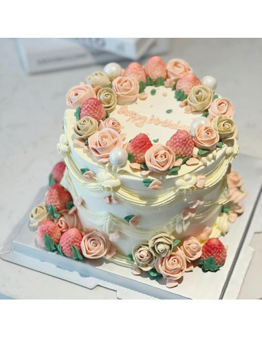 5 Moldes de Silicona para Hornear Fresa Heogacinlia