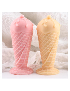 Molde de Silicona para Vela de Helado XIAOSHUI 9x7 cm