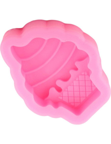 Molde de Silicona para Fondant Helado YIHUOMOLDS 8x7 cm